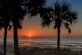 Sunrise over Myrtle Beach Royalty Free Stock Photo
