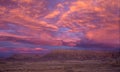 Sunrise over North Caineville Mesa Royalty Free Stock Photo