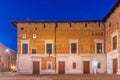 Sunrise over Palazzo Ducale in Italian town Urbino