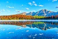 Sunrise Over Patricia Lake in Jasper National Park