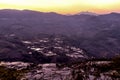 Sunrise over the rice terrace in Yuanyang, Yunnan, China