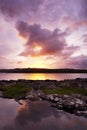 Sunrise over Scottish Loch