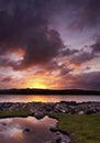 Sunrise over Scottish Loch