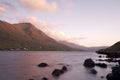 Sunrise over Scottish Loch