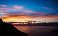 Sunrise over the sea Royalty Free Stock Photo