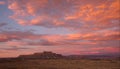 Sunrise over South Caineville Mesa Royalty Free Stock Photo