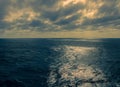 Sunrise over the Southern Ocean Royalty Free Stock Photo
