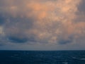 Sunrise over the Southern Ocean Royalty Free Stock Photo