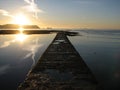 Sunrise over Torbay Royalty Free Stock Photo