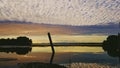 Sunrise over water at North Straddie