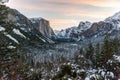 Sunrise at tunnel view Royalty Free Stock Photo