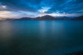 Sunrise at Pangong Tso - Landscape of Nubra Valley in Leh Ladakh, Jammu and Kashmir, India Royalty Free Stock Photo