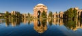 Sunrise Panorama of Palace of Fine Arts, San Francisco Royalty Free Stock Photo