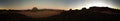 360 Sunrise panorama view to Moul Naga valley at in Tassili nAjjer national park, Algeria