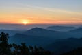 Sunrise at Phu Ruea National Park