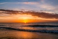 Sunrise at Pinamar Royalty Free Stock Photo