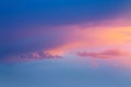 sunrise pink cloudy sky Abstract Background of colorful morning sky