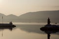 Sunrise in porto vecchio Royalty Free Stock Photo