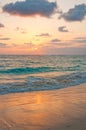 Sunrise on Punta Cana Royalty Free Stock Photo