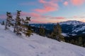 Sunrise on Quandary Peak Royalty Free Stock Photo
