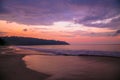 Sunrise at Radhanagar beach havelock Royalty Free Stock Photo
