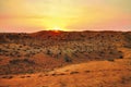 Sunrise in Ras Al Khaima, United Arab Emirates