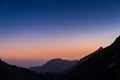 Sunrise from the Refuge du Toubkal