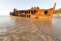 Sunrise on remote Australian beach Royalty Free Stock Photo