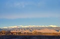 Sunrise on the Rocky Mountains Royalty Free Stock Photo