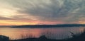 Sunrise at ruston point, Tacoma Royalty Free Stock Photo