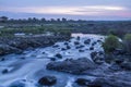 Sunrise in Sabie river in Kruger National park, South Africa