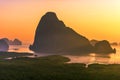 Sunrise at Samed Ngang She View Point,Phang nga,Thailand