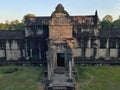 Sunrise Sanctuary: Angkor Wat Temple Complex, Siem Reap, Cambodia Royalty Free Stock Photo