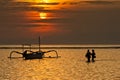 Sunrise at Sanur Royalty Free Stock Photo