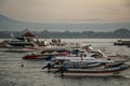 Sunrise at Sanur Sindhu Beach Royalty Free Stock Photo