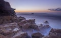 Sunrise seascape at Wollongong Beach