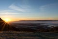 Sunrise seen from Conic Hill near Balmaha