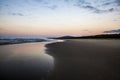 Sunrise, Seven Mile Beach National Park Royalty Free Stock Photo