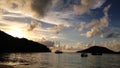 Sunrise in Seychelles Islands