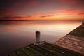 Sunrise skies at Berkeley Vale Central Coast Australia