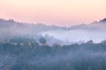 Sunrise at Smoky Mountains. Great Smoky Mountains National Park Royalty Free Stock Photo