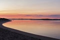 Sunrise at Snowy River, Marlo, Victoria, Australia Royalty Free Stock Photo