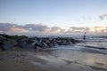 Sunrise at Southwold, Suffolk, England, United Kingdom Royalty Free Stock Photo