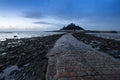 Sunrise at St Michael`s Mount Royalty Free Stock Photo