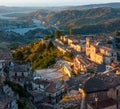 Sunrise Stilo village, Calabria, Italy