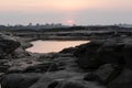 Sunrise stone mountain at Sam Phan Bok ,Grand canyon of Thailand