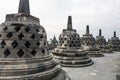 Borobodur temple, Java, Indonesia Royalty Free Stock Photo