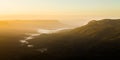 Sunrise from Sublime Point in Blue Mountains Australia