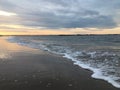 Sunrise in Summer at Coney Island in Brooklyn, New York, NY. Royalty Free Stock Photo