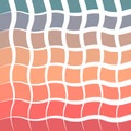 Sunrise/sunset abstract vintage colorful background smooth gradient curl geometric style